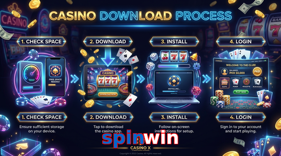 Game list for Spinwin download section