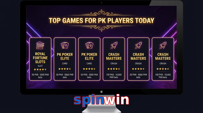 Payment and PKR controls in Spinwin