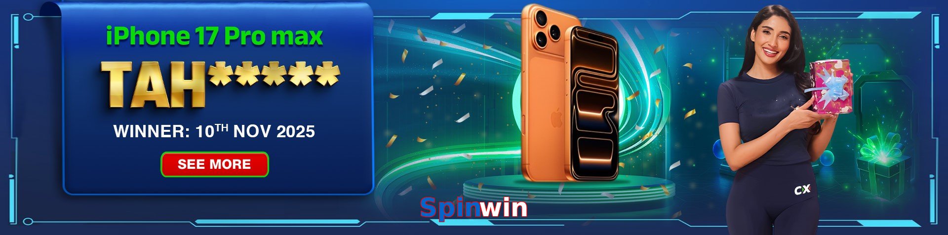 Spinwin game app for Pakistan players