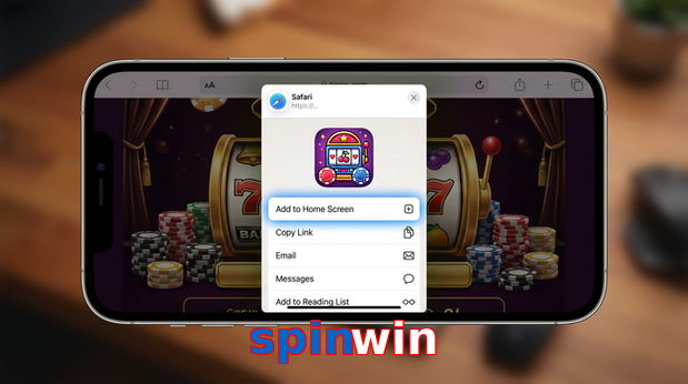 Game list for Spinwin ios section
